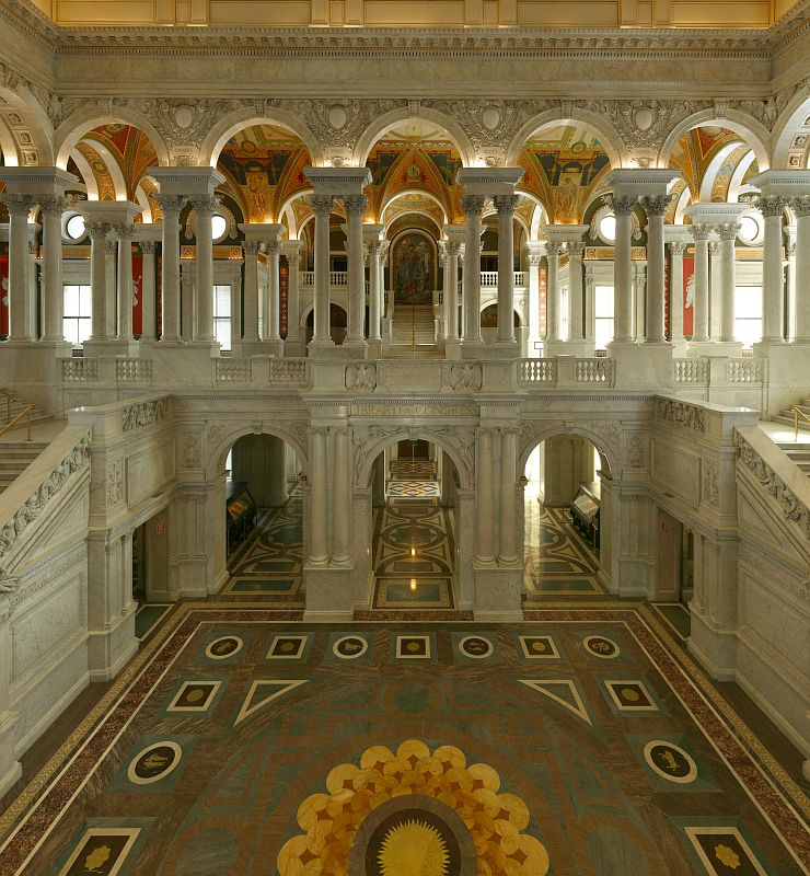 Photograph of Library of Congress Great Hall